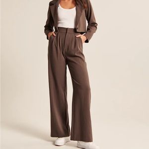Abercombie Tailored Wide Leg Pant